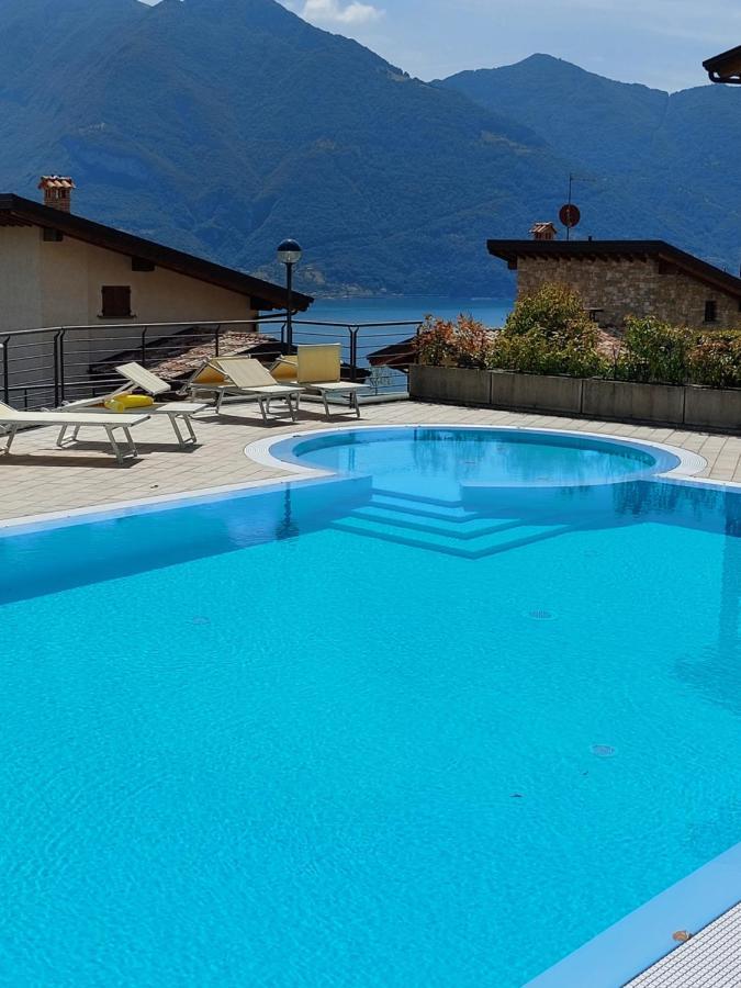 Iseo Lake Villa Con Vista Lago E Piscina Costa Volpino Eksteriør bilde