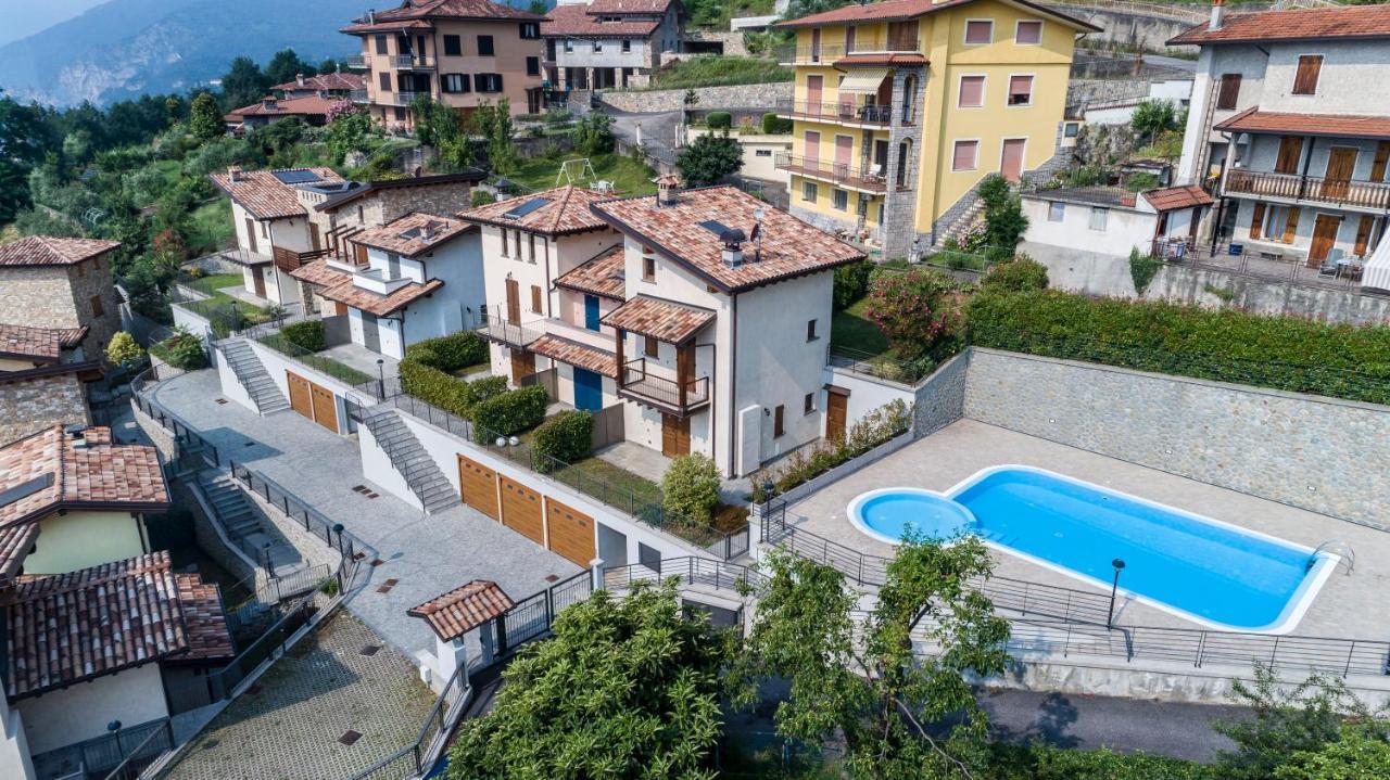 Iseo Lake Villa Con Vista Lago E Piscina Costa Volpino Eksteriør bilde