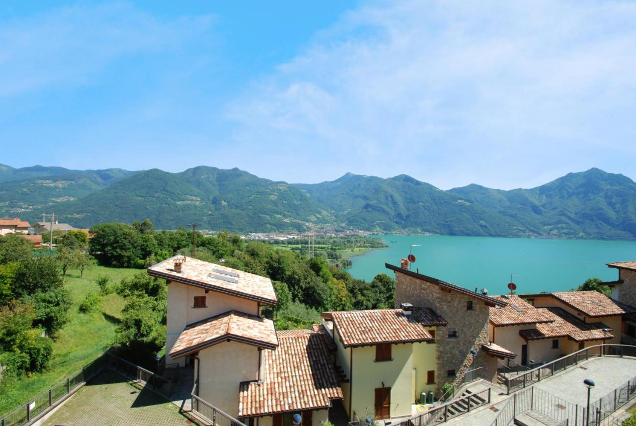 Iseo Lake Villa Con Vista Lago E Piscina Costa Volpino Eksteriør bilde